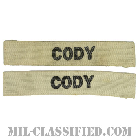 CODY[カラー/プリント/ネームテープ/パッチ/中古1点物（2枚セット）]の画像