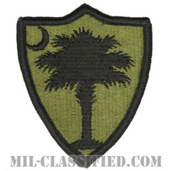 サウスカロライナ州 州兵（National Guard, South Carolina）[サブデュード/メロウエッジ/パッチ]の画像