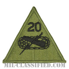 第20機甲師団（20th Armored Division）[サブデュード/メロウエッジ/パッチ]画像