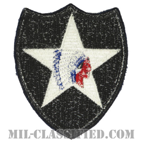 第2歩兵師団（2nd Infantry Division）[カラー/カットエッジ/パッチ/中古1点物]画像