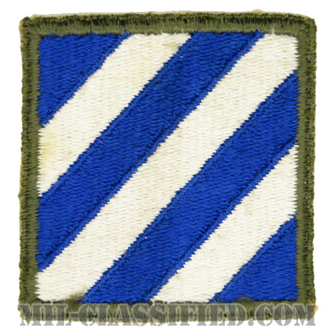 第3歩兵師団（3rd Infantry Division）[カラー/カットエッジ/パッチ/中古1点物]の画像