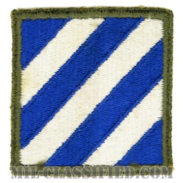 第3歩兵師団（3rd Infantry Division）[カラー/カットエッジ/パッチ/中古1点物]画像