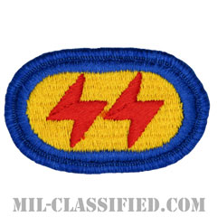 第425歩兵連隊F中隊（F Company (LRS), 425th Infantry Regiment）[カラー/メロウエッジ/オーバルパッチ]の画像