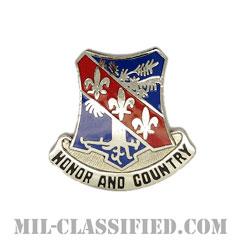 第327歩兵連隊（327th Infantry Regiment）[カラー/クレスト（Crest・DUI・DI）バッジ]の画像