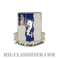 第50歩兵連隊（50th Infantry Regiment）[カラー/クレスト（Crest・DUI・DI）バッジ]の画像
