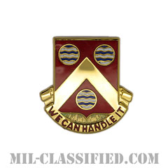 第498支援大隊（498th Support Battalion）[カラー/クレスト（Crest・DUI・DI）バッジ]画像