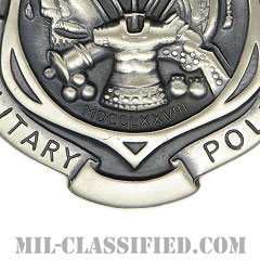 憲兵章（Military Police Badge）[カラー/燻し銀/バッジ]画像