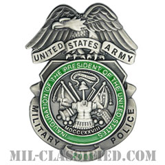 憲兵章 (2005年就任式用)（Military Police Badge, Inauguration 2005）[カラー/燻し銀/バッジ]の画像