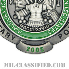 憲兵章 (2005年就任式用)（Military Police Badge, Inauguration 2005）[カラー/燻し銀/バッジ]画像