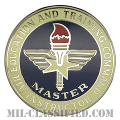 航空教育・訓練軍団章 (マスター・インストラクター)（Air Education and Training Command, Master Instructor）[カラー/バッジ]画像