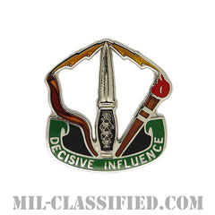 第8心理作戦群（8th Psychological Operations Group）[カラー/クレスト（Crest・DUI・DI）バッジ]の画像