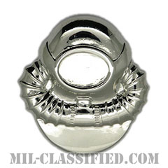 スキューバ員章（Diver Badge, Scuba）[カラー/鏡面仕上げ/バッジ]の画像