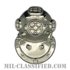 潜水員章 (2級)（Diver Badge, Second Class）[カラー/鏡面仕上げ/バッジ]の画像