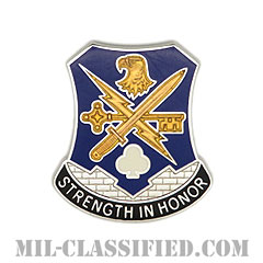 第101空挺師団第1旅団戦闘団特殊部隊大隊（STB, 1st BCT, 101st Airborne Division）[カラー/クレスト（Crest・DUI・DI）バッジ]画像
