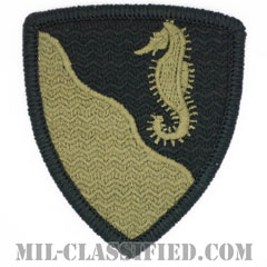 第36工兵旅団（36th Engineer Brigade）[OCP/メロウエッジ/ベルクロ付パッチ]の画像
