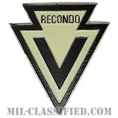 MACVリコンドースクール（MACV Recondo School）[カラー/ビアカン/バッジ/レプリカ]の画像