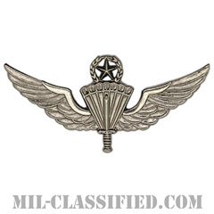 自由降下章（マスター）試作品（Military Freefall Parachutist Badge, HALO, Jumpmaster, Prototype）[カラー/1980s/バッジ/レプリカ]画像