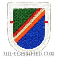 第75レンジャー連隊第1大隊（1st Battalion, 75th Infantry Ranger Regiment）[カラー/メロウエッジ/ベレーフラッシュパッチ(-2001)]の画像