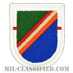 第75レンジャー連隊第1大隊（1st Battalion, 75th Infantry Ranger Regiment）[カラー/メロウエッジ/ベレーフラッシュパッチ(-2001)]画像