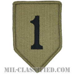 第1歩兵師団（1st Infantry Division）[OCP/メロウエッジ/ベルクロ付パッチ]の画像
