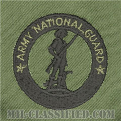 州兵募兵維持章（Army National Guard Recruiting and Retention Badge）[サブデュード/パッチ]の画像