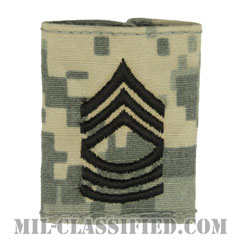 曹長（Master Sergeant (MSG)）[UCP（ACU）/ゴアテックスパーカー用スライドオン階級章]画像