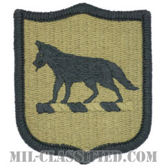 サウスダコタ州 州兵（National Guard, South Dakota）[OCP/メロウエッジ/ベルクロ付パッチ]の画像