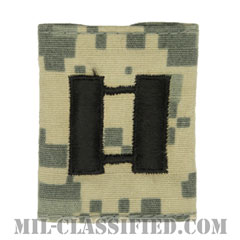 大尉（Captain (CPT)）[UCP（ACU）/ゴアテックスパーカー用スライドオン階級章]の画像