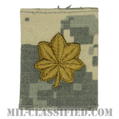 少佐（Major (MAJ)）[UCP（ACU）/ゴアテックスパーカー用スライドオン階級章]の画像