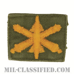 防空砲兵科章（Air Defense Artillery）[カラー/兵科章/パッチ/中古1点物]の画像