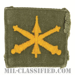 防空砲兵科章（Air Defense Artillery）[カラー/兵科章/パッチ/中古1点物]の画像