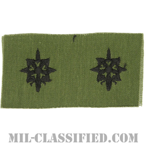 情報科章（Military Intelligence Corps）[サブデュード/1960s/コットン100％/パッチ/ペア（2枚1組）]の画像