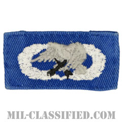 整備・弾薬章 (ベーシック)（Maintenance and Munitions Badge, Basic）[カラー/空軍ブルー生地/パッチ/中古1点物]の画像
