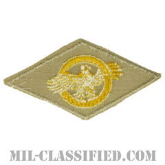 名誉除隊章 (ラプチャードダック)（WWII Honorable Discharge/Ruptured Duck）[カラー/カーキ刺繍/パッチ]画像