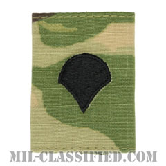 特技兵（Specialist (SPC)）[OCP（7C）/ゴアテックスパーカー用スライドオン階級章]の画像