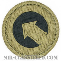 第1維持（兵站）コマンド （1st Sustainment Command ）[OCP/メロウエッジ/ベルクロ付パッチ]の画像