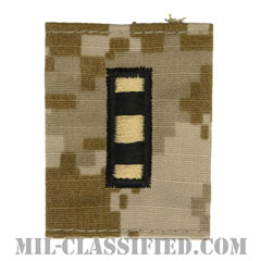 准尉 (CWO-4)（Chief Warrant Officer 4）[NWU Type2（AOR1）/ユニフォーム・パーカー用スライドオン階級章]の画像