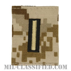 准尉 (CWO-5)（Chief Warrant Officer 5）[NWU Type2（AOR1）/ユニフォーム・パーカー用スライドオン階級章]の画像