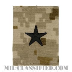 准将 (下級少将)（Rear Admiral Lower Half (RDML)）[NWU Type2（AOR1）/ユニフォーム・パーカー用スライドオン階級章]の画像