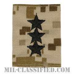 中将（Vice Admiral (VADM)）[NWU Type2（AOR1）/ユニフォーム・パーカー用スライドオン階級章]の画像