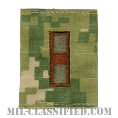 准尉 (WO-1)（Warrant Officer 1）[NWU Type3（AOR2）/ユニフォーム・パーカー用スライドオン階級章]の画像