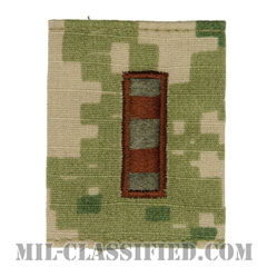 准尉 (CWO-2)（Chief Warrant Officer 2）[NWU Type3（AOR2）/ユニフォーム・パーカー用スライドオン階級章]の画像