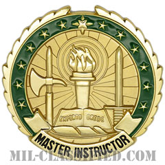 指導者章 (マスター・インストラクター)（Instructor Badge, Master）[カラー/バッジ]の画像