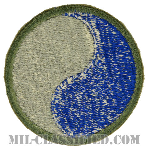 第29歩兵師団（29th Infantry Division）[カラー/カットエッジ/パッチ/1点物]画像
