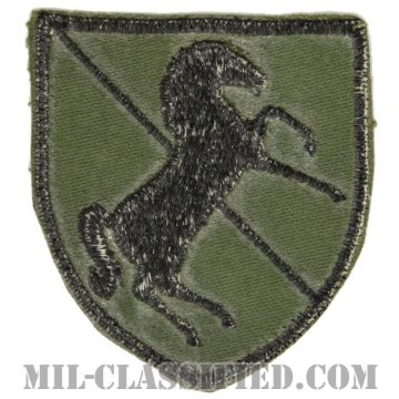 第11機甲騎兵連隊（11th Armored Cavalry Regiment）[サブデュード/カットエッジ/パッチ/中古1点物]画像