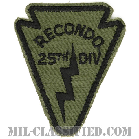 第25歩兵師団リコンドースクール（25th Infantry Division Recondo School）[サブデュード/カットエッジ/パッチ/1点物]の画像