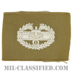 戦闘医療章 (ファースト)（Combat Medical Badge (CMB), First Award）[カラー/カーキ生地/パッチ/1点物]の画像