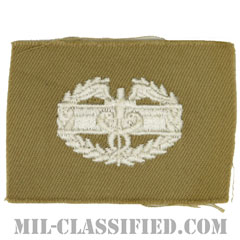 戦闘医療章 (ファースト)（Combat Medical Badge (CMB), First Award）[カラー/カーキ生地/パッチ/1点物]画像