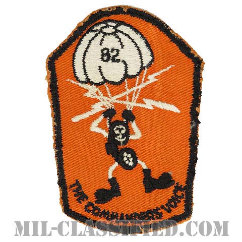 第82空挺通信大隊（82nd Airborne Signal Battalion）[カラー/カットエッジ/パッチ/中古1点物]の画像