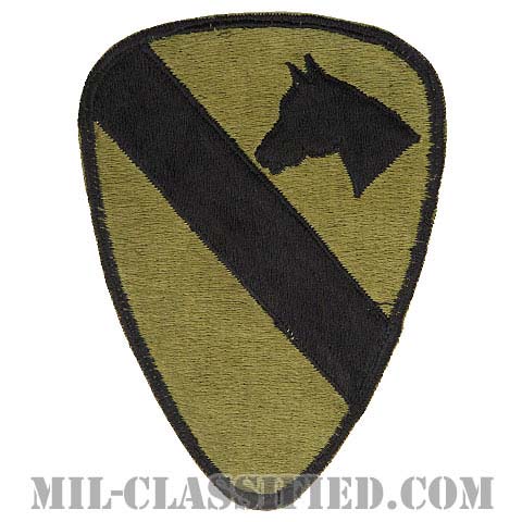 第1騎兵師団（1st Cavalry Division）[サブデュード/カットエッジ/パッチ/ローカルメイド(日本製)/中古1点物]の画像